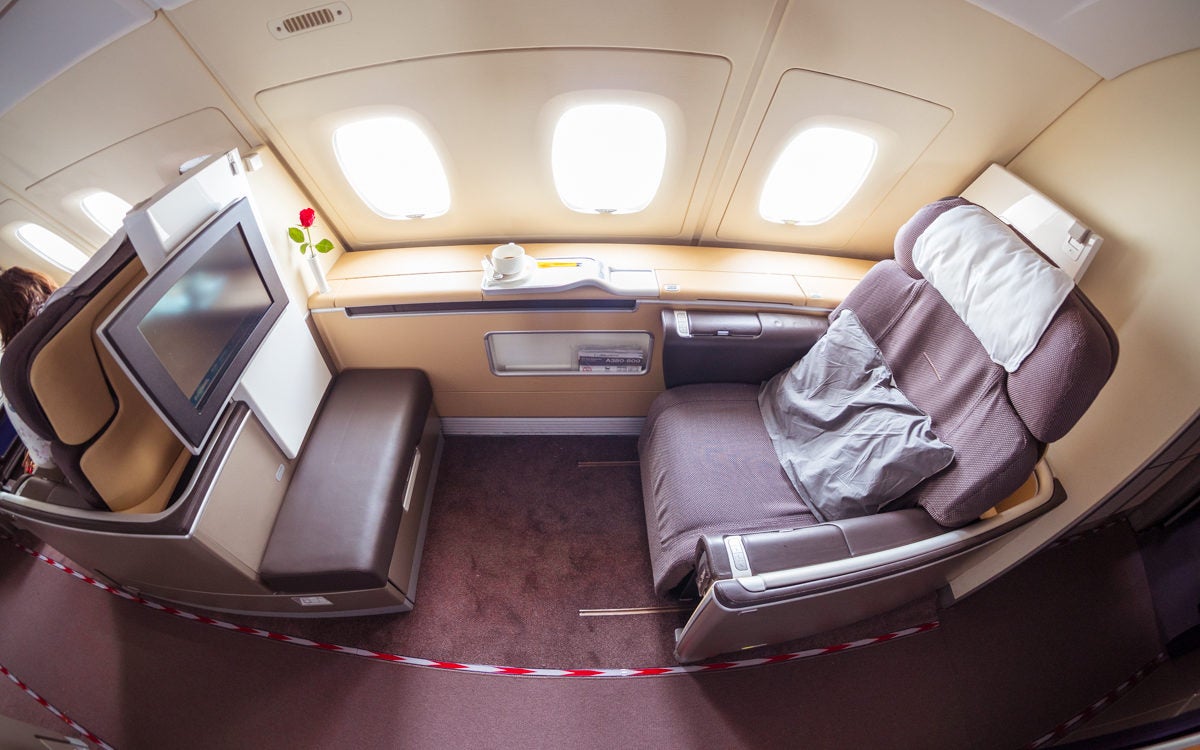 Lufthansa A380 First Class Seat